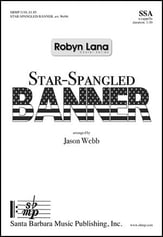 The Star Spangled Banner SSA choral sheet music cover